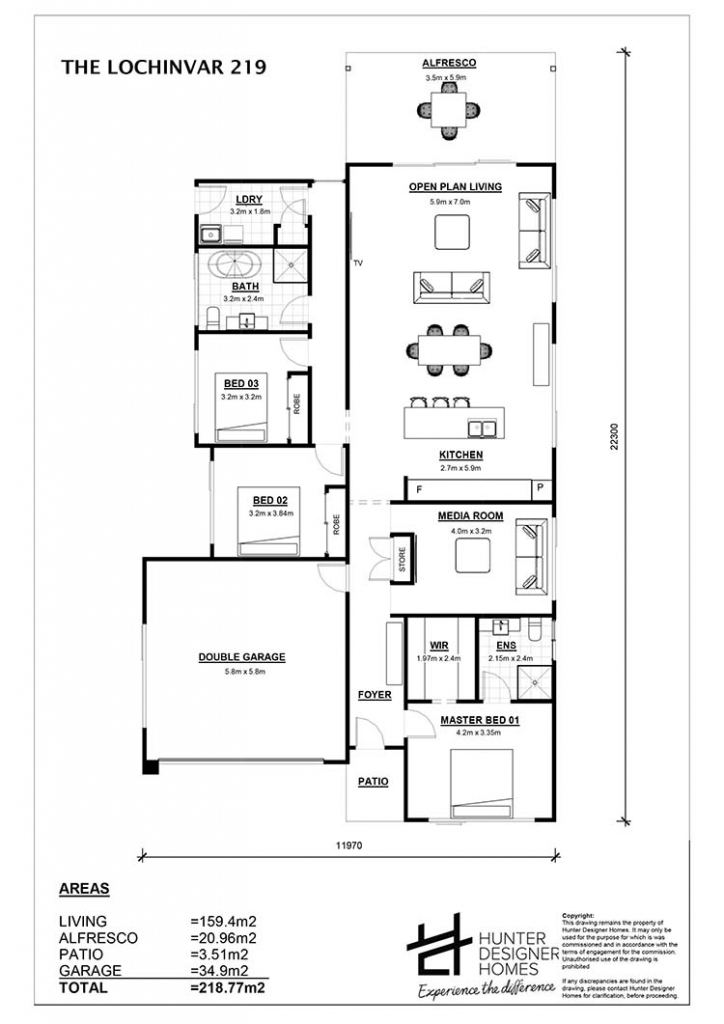 New Home Designs Lochinvar 219 Gable Hunter Designer Homes