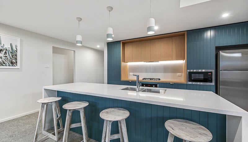 Glass Splashback in Kitchen