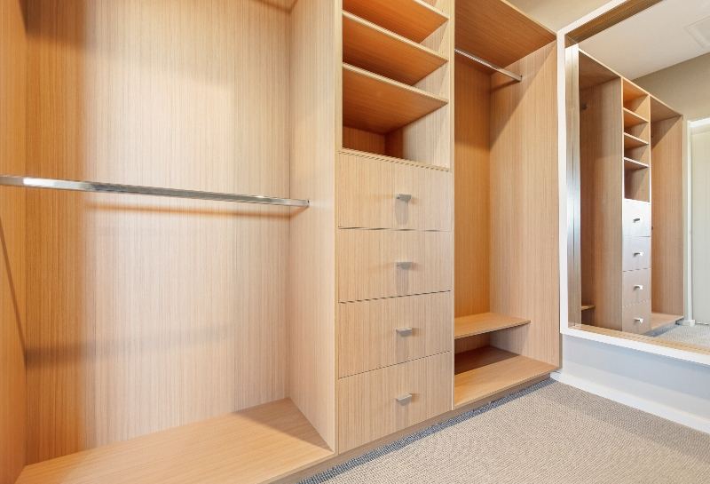 Walk in Wardrobe by Hunter Designer Homes