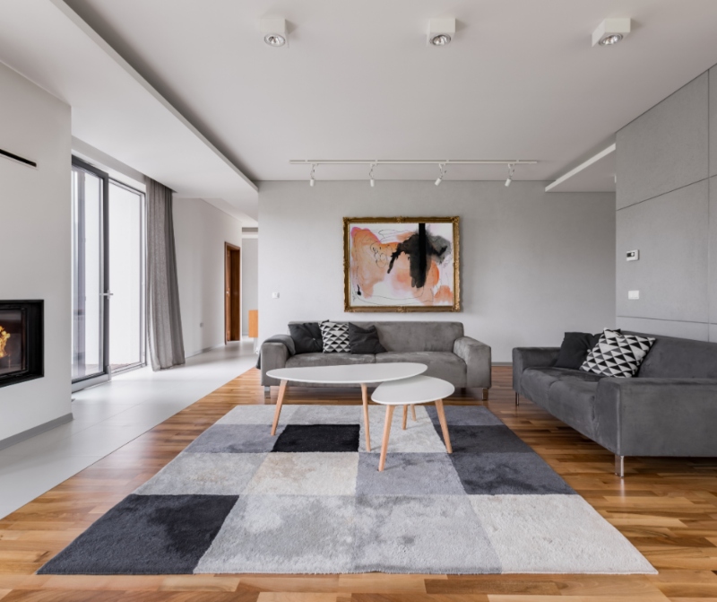 Carpet square in Living room