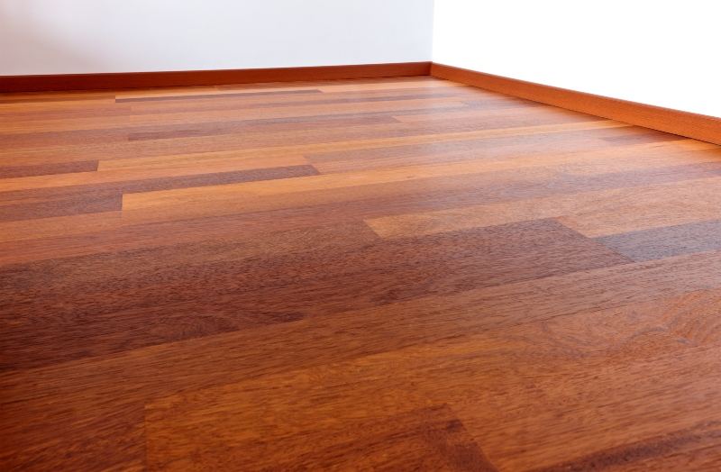 Engineered timber floorboards