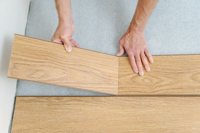 Laminate floorboards