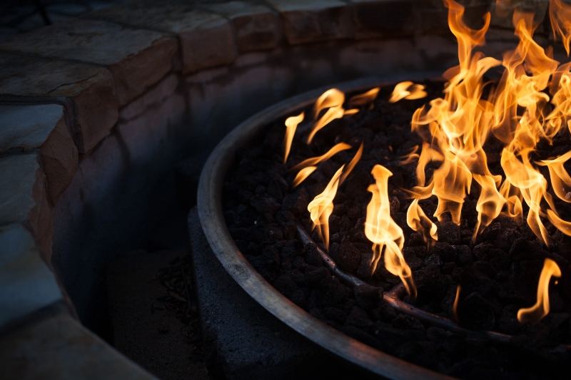 In Ground fire pit