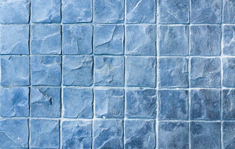 Blue Vinyl Flooring