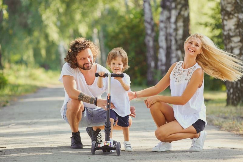 family in the hunter valley